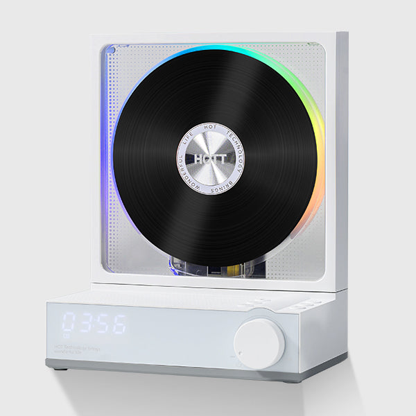 All Media CD Player C229 White - With Remote Control
