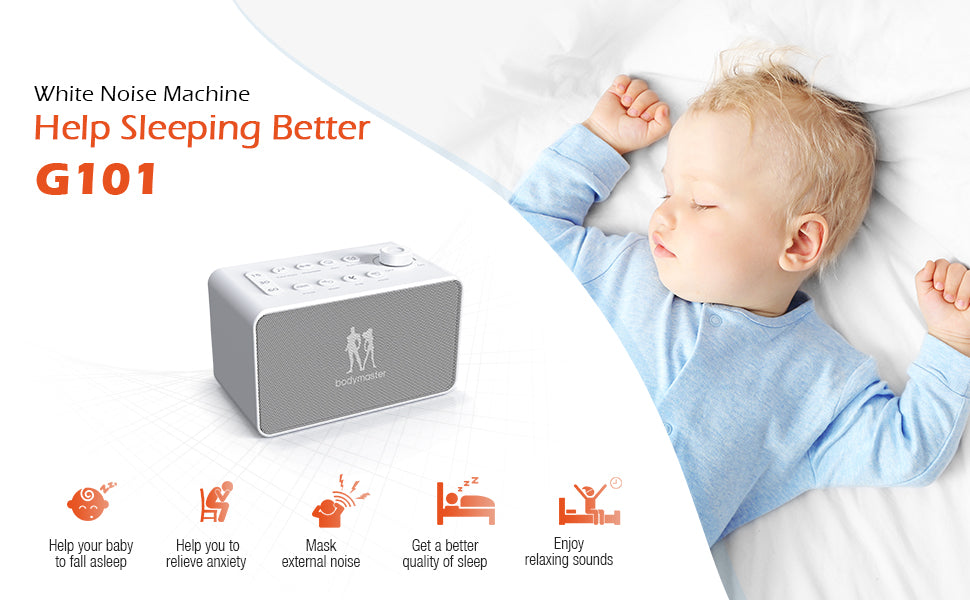 Bodymaster White Noise Player Sleep Aid