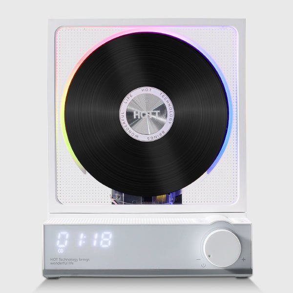 All Media CD Player C229 White - With Remote Control - hottaudio