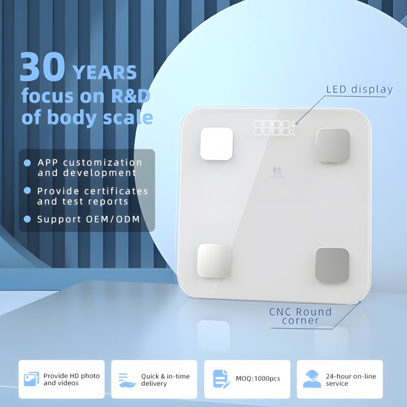 bodymaster CF516 High precision body fat scale - hottaudio