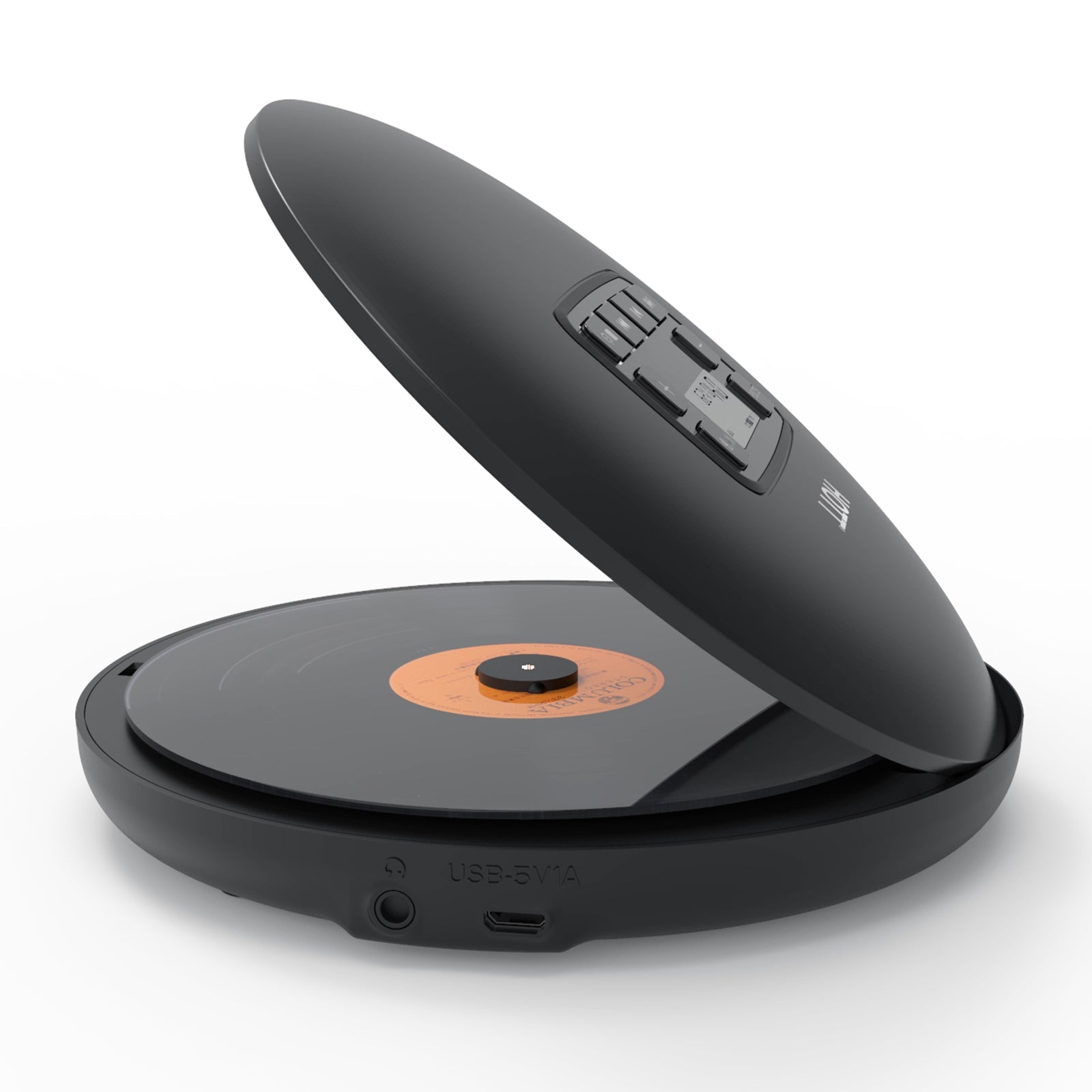 Portable CD Player CD204 Black - hottaudio