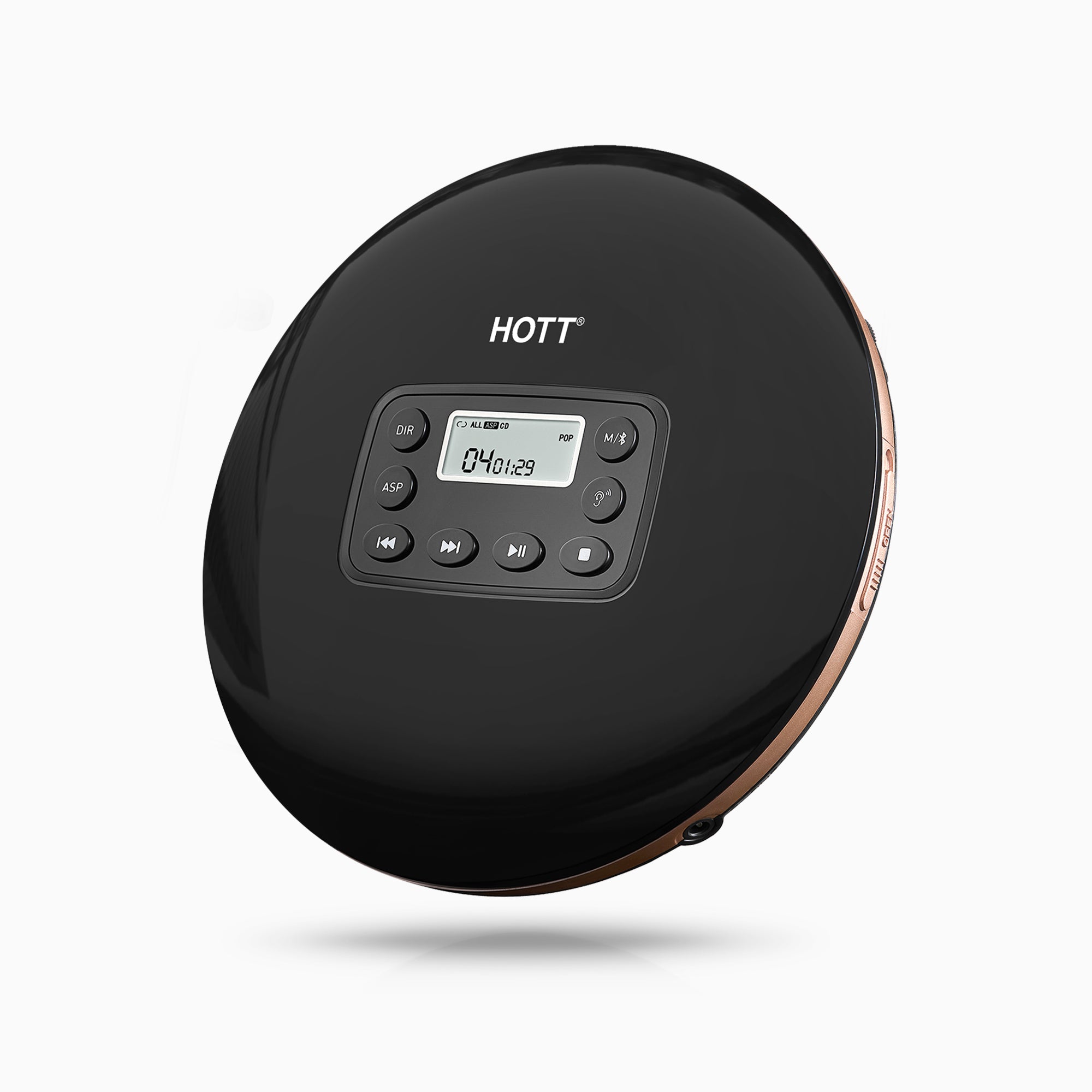 Portable CD Player CD711T Black - hottaudio