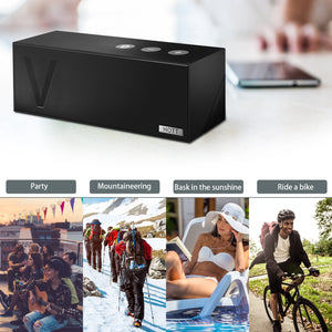 HOTT Portable Wireless Stereo Bluetooth Speaker Handsfree Function 20hours Playback Time S903