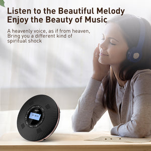 Bluetooth Stereo Portable CD player with FM transmit-HOTT C228