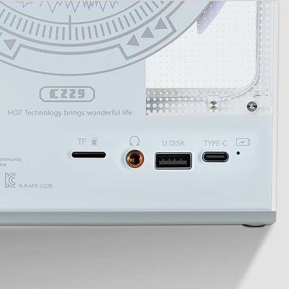 All Media CD Player C229 White - With Remote Control - hottaudio