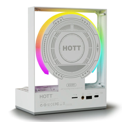 All Media CD Player C229 White - With Remote Control - hottaudio