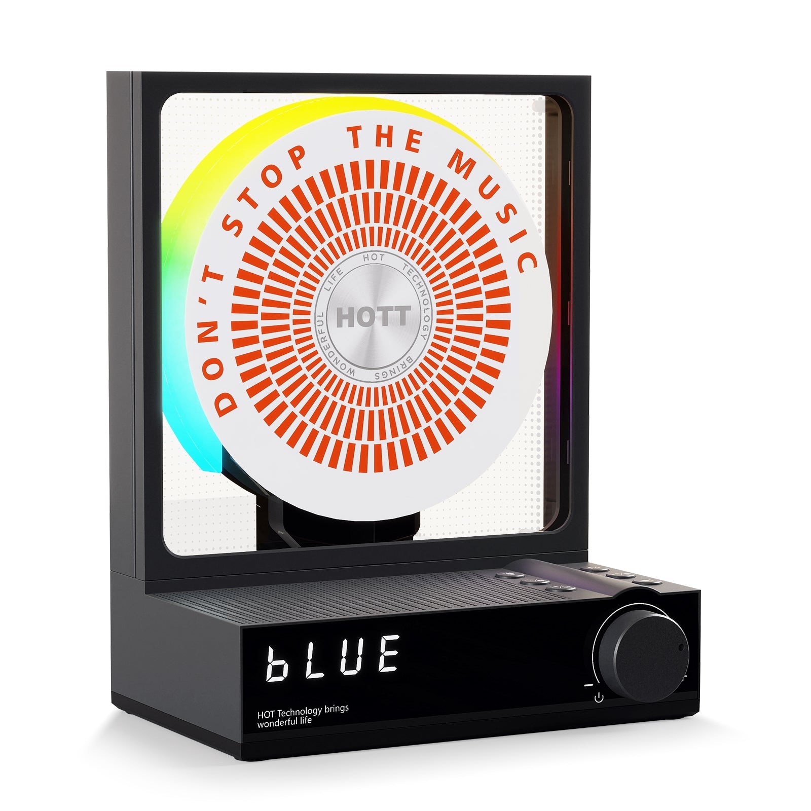 HOTT C229 Portable Bluetooth 5.3 CD Player with Remote - hottaudio