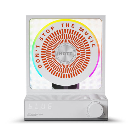 HOTT C229 Portable Bluetooth 5.3 CD Player with Remote - White - hottaudio