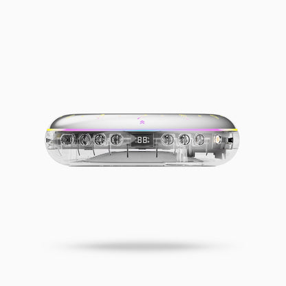 HOTT C901 Round Portable Bluetooth 5.3 CD Player with RGB Light - hottaudio