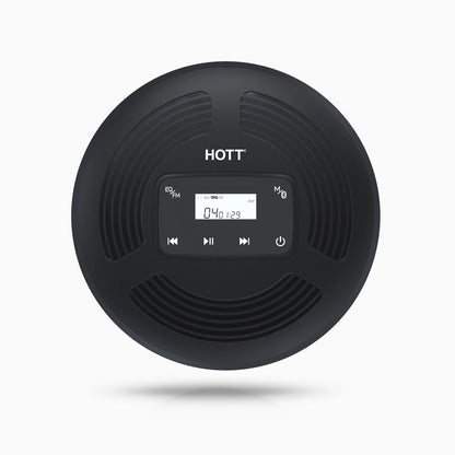 HOTT CD903TF FM Bluetooth Transmitter CD Player - Black - hottaudio