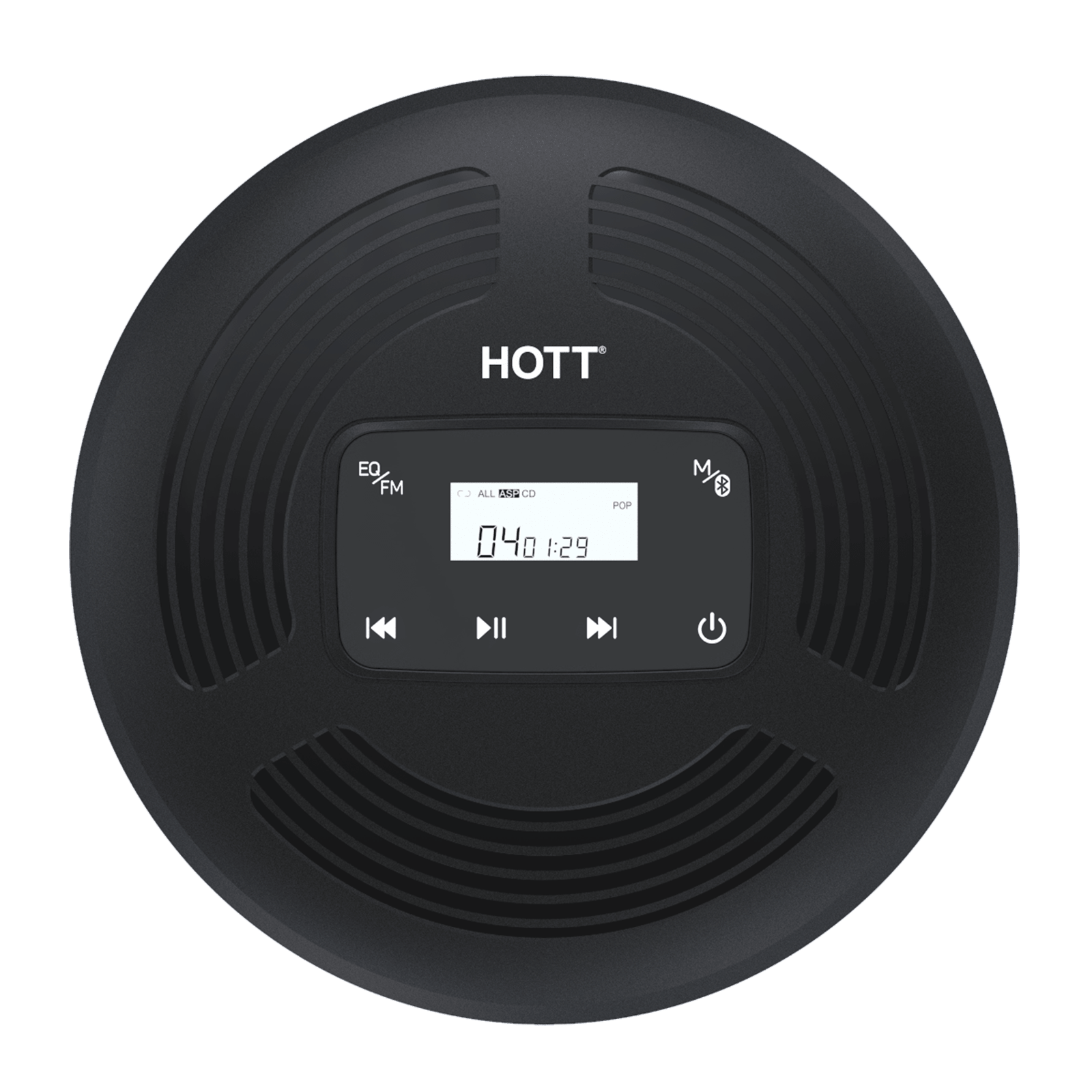 Portable CD Player CD903TF Black - hottaudio