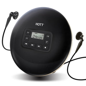 HOTT Portable CD Player with Bluetooth CD611T