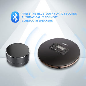 CD611T Portable Bluetooth CD Player | Hottaudio